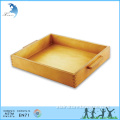 Preschool montessori children large wooden tray in china